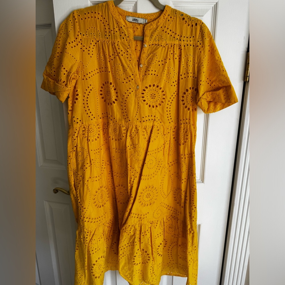 0039 Italy eyelet dress!